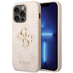 Guess Hoesje Voor iphone 15 Pro Max - Roze