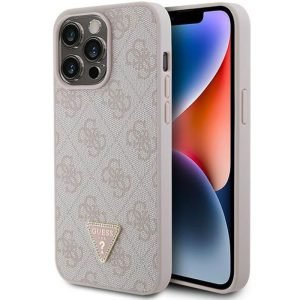 Guess Hoesje Voor iPhone 15 Pro Max - Roze