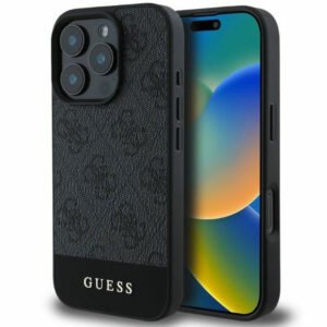Guess Hoesje voor iphone 16 Pro Max - Zwart