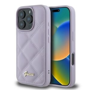 Guess Hoesje Voor iPhone 16 Pro - Paars