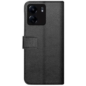 Xiaomi Redmi 13C Zwart Boekhoesje