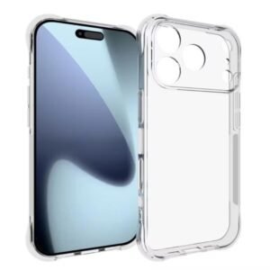 Transparant Achterkant Antishock Hoesje Voor de Apple iPhone 17 Pro