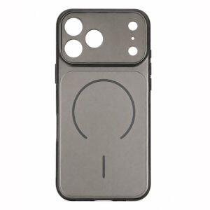 iPhone 17 Achterkant Magsafe met Camera beschermer Hoesje Grijs